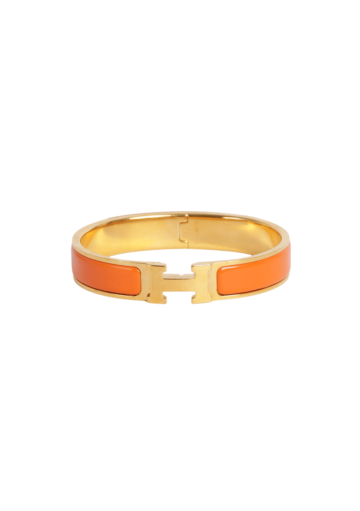 PULSEIRA HERMÈS CLIC CLAC H BRACELET OURO AMARELO ORIGINAL – Gringa