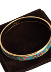 ENAMEL BANGLE BRACELET