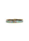 ENAMEL BANGLE BRACELET