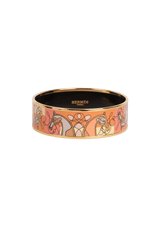 ENAMEL BANGLE BRACELET