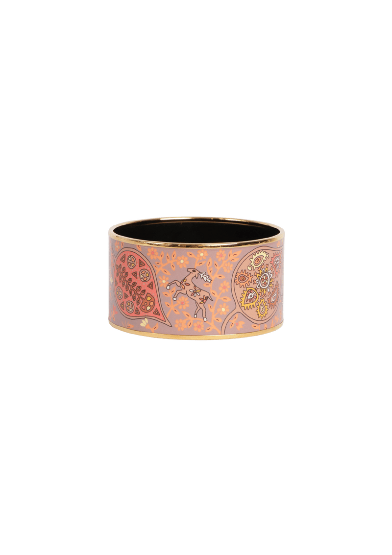 ENAMEL BANGLE BRACELET