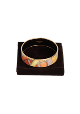 ENAMEL BANGLE BRACELET