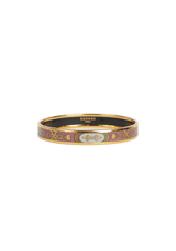 'GRAND APPARAT' ENAMEL BANGLE BRACELET