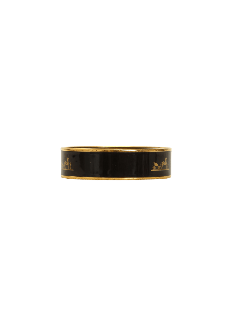 CALÈCHE WIDE ENAMEL BRACELET