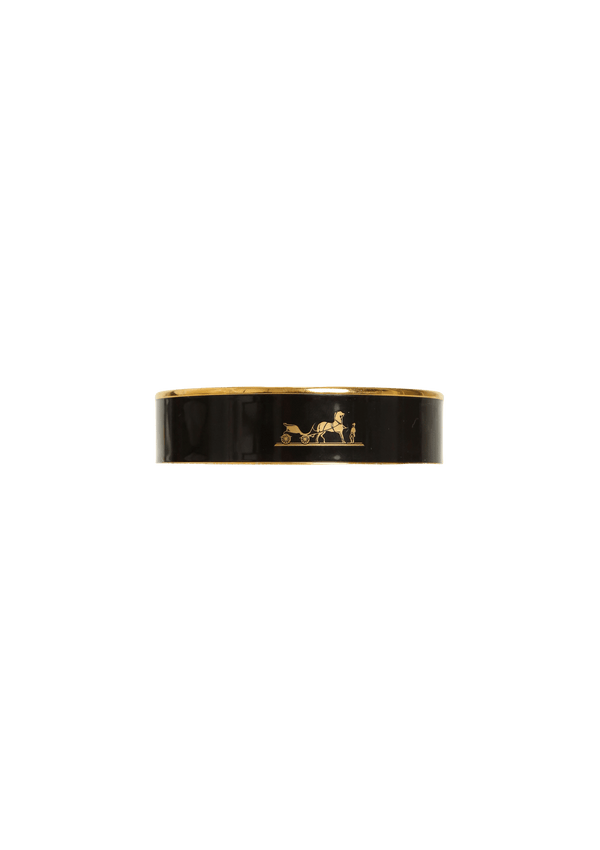 CALÈCHE WIDE ENAMEL BRACELET