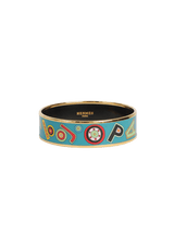 ENAMEL BANGLE BRACELET