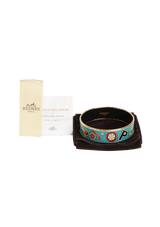 ENAMEL BANGLE BRACELET