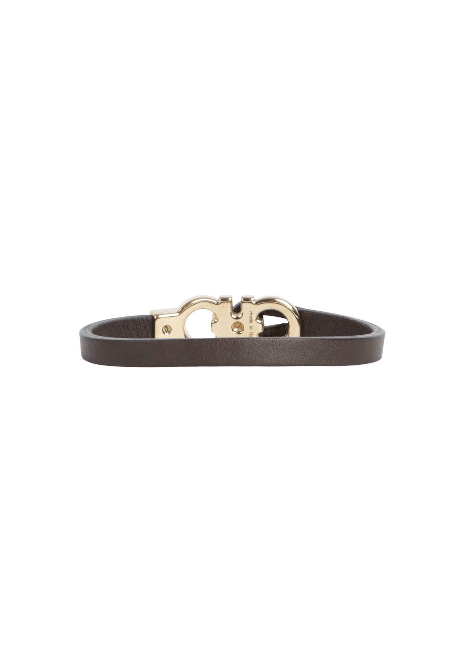 PULSEIRA SALVATORE FERRAGAMO GANCINI BRACELET MARROM ORIGINAL – Gringa PULSEIRA SALVATORE FERRAGAMO GANCINI BRACELET MARROM ORIGINAL – Gringa
