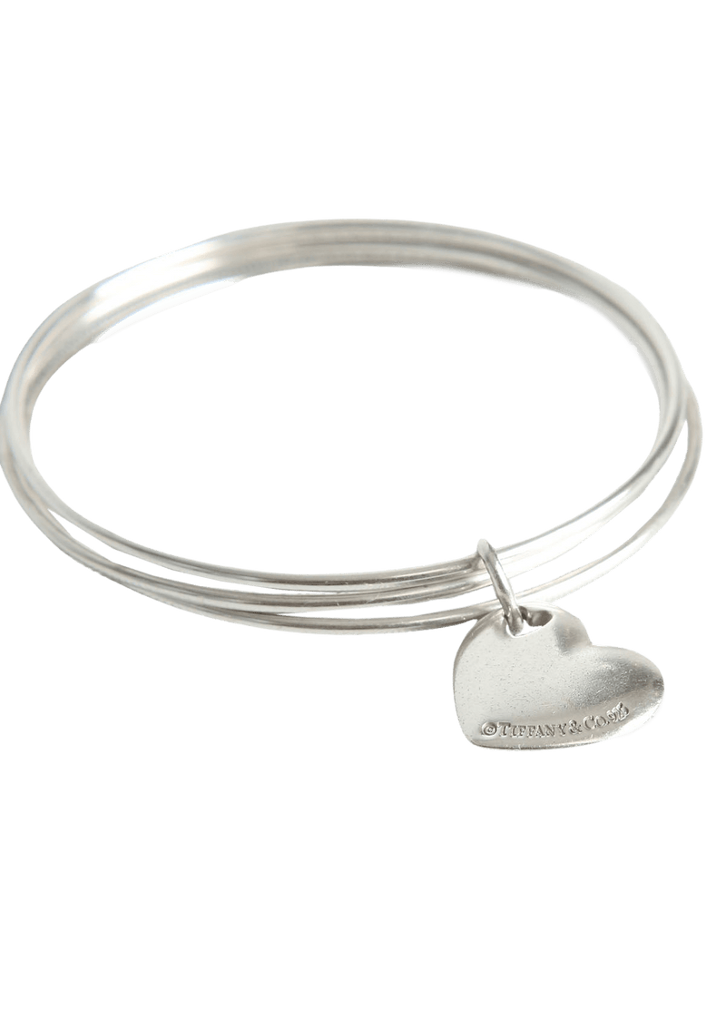 HEART TRIPLE BANGLE BRACELET