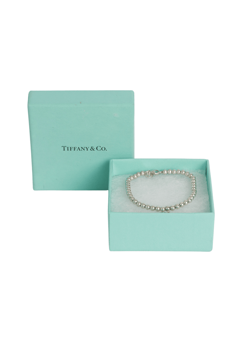 "RETURN TO TIFFANY" HEART TAG BEAD BRACELET