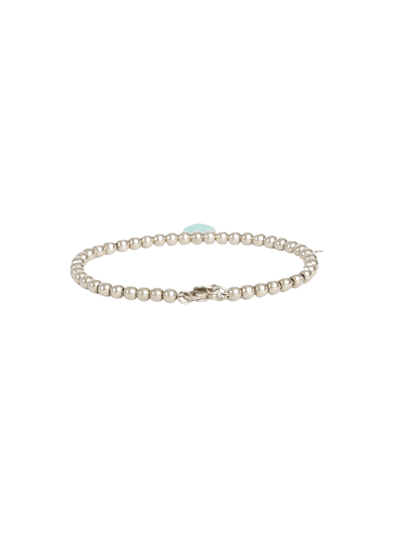 "RETURN TO TIFFANY" HEART TAG BEAD BRACELET