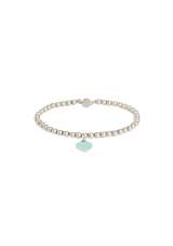 "RETURN TO TIFFANY" HEART TAG BEAD BRACELET