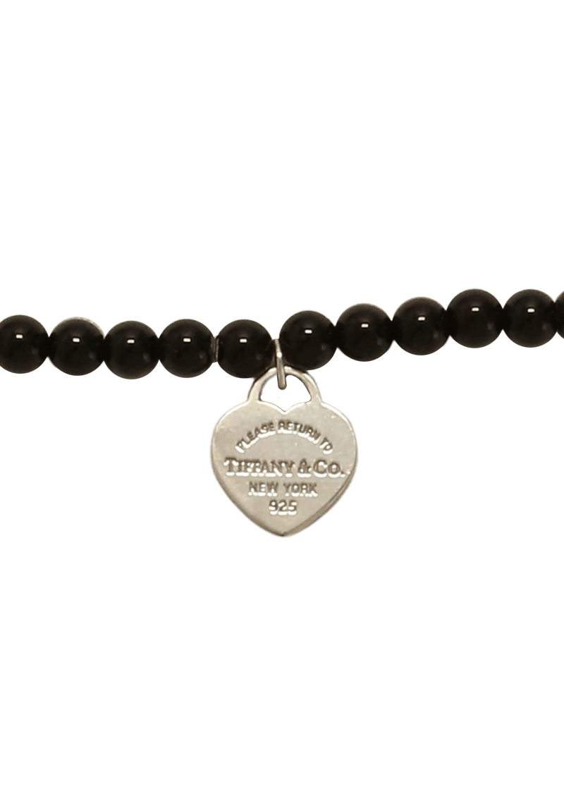 RETURN TO TIFFANY ÔNIX BEAD BRACELET