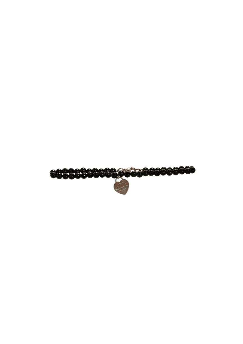 RETURN TO TIFFANY ÔNIX BEAD BRACELET