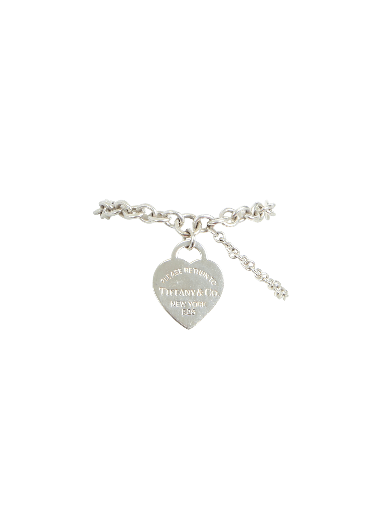 PULSEIRA TIFFANY & CO. RETURN TO TIFFANY DOUBLE CHAIN HEART