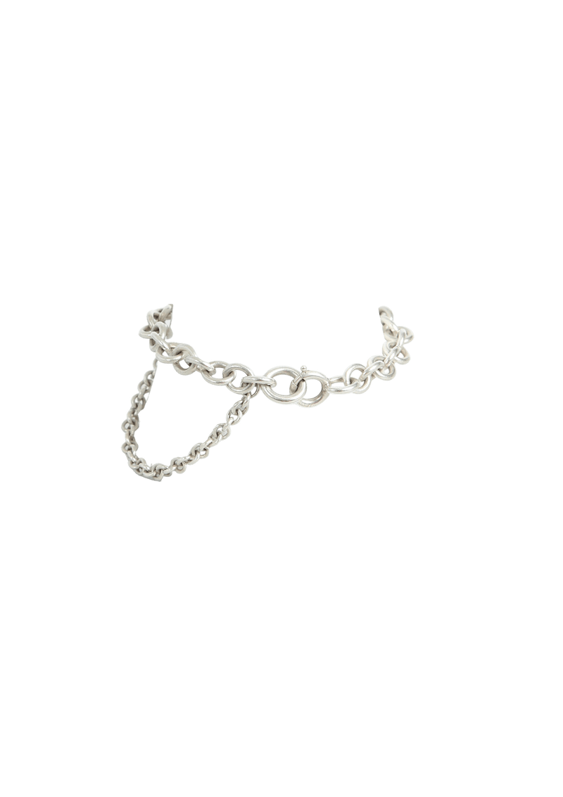 RETURN TO TIFFANY DOUBLE CHAIN HEART BRACELET