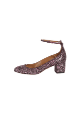 GLITTER PUMPS 36