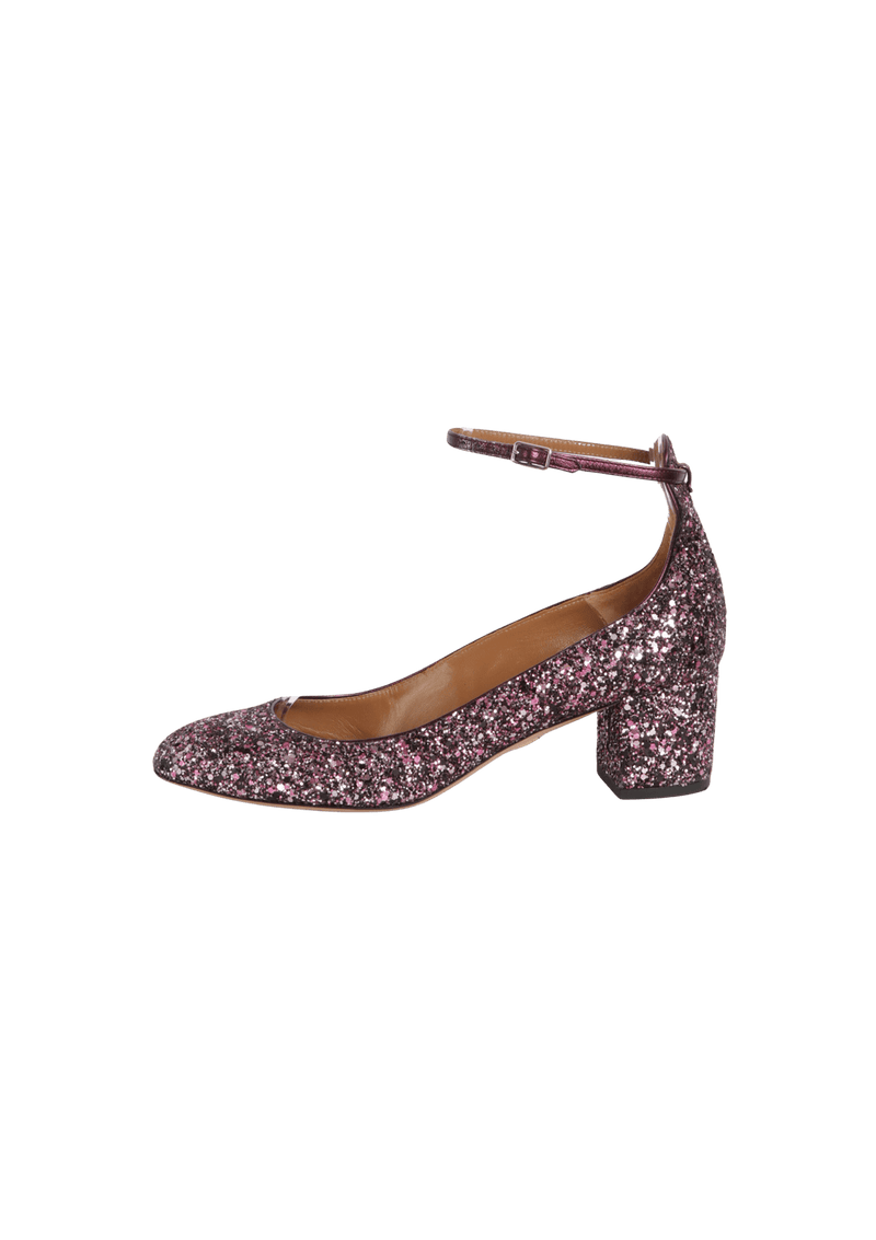 GLITTER PUMPS 36