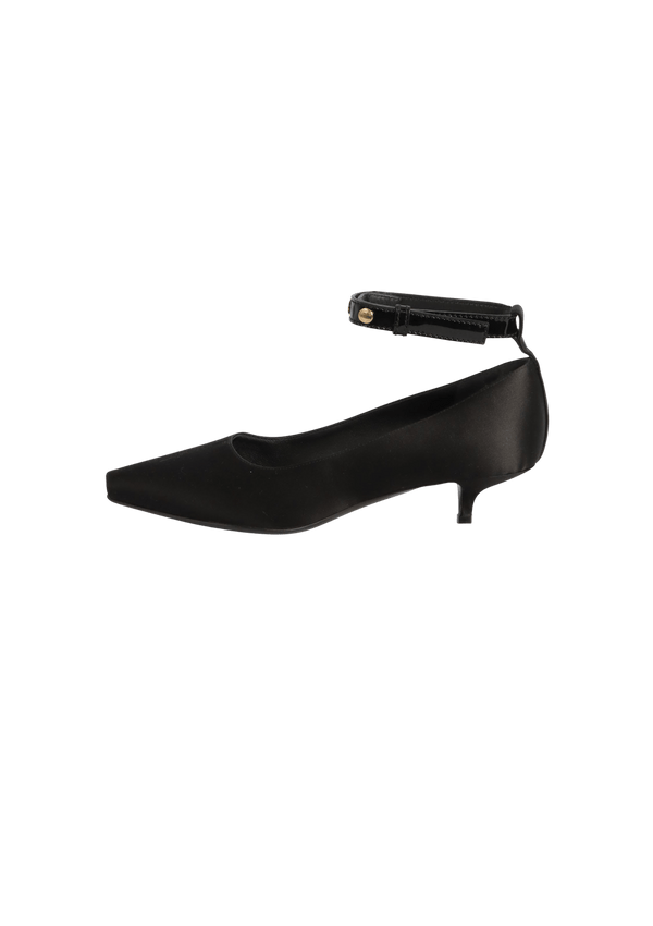 SATIN SLINGBACK PUMPS 36