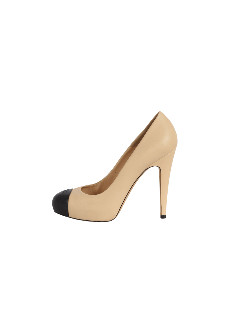 CC CAP TOE PUMPS 37