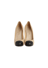 CC CAP TOE PUMPS 37