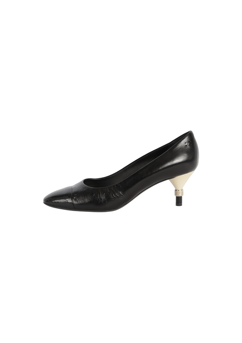 CC CAP TOE PUMPS 38.5