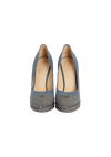 DENIM CC CAP TOE PUMPS 38