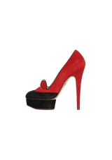 SUEDE PUMPS 36