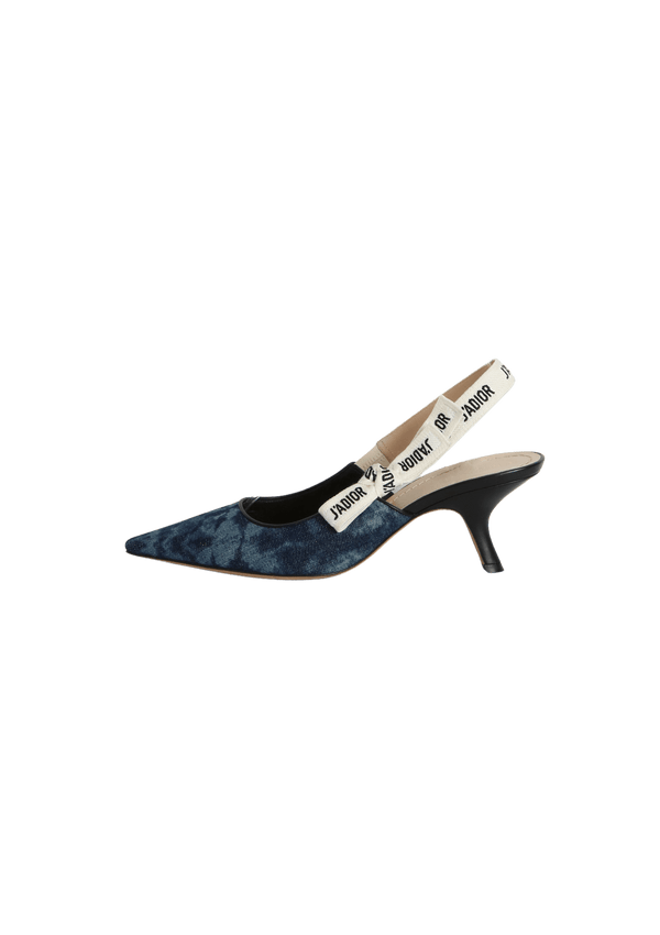 J’ADIOR SLINGBACK PUMPS 38.5