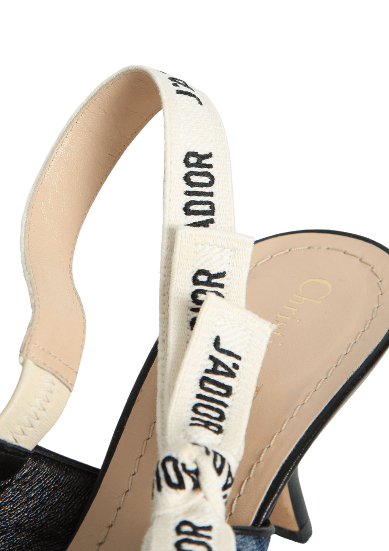 J’ADIOR SLINGBACK PUMPS 38.5