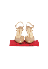 DITASSIMA T-STRAP 80 PATENT PUMPS 35