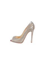 FLO SPIKES 120 STUDDED ACCENTS PUMPS 33.5