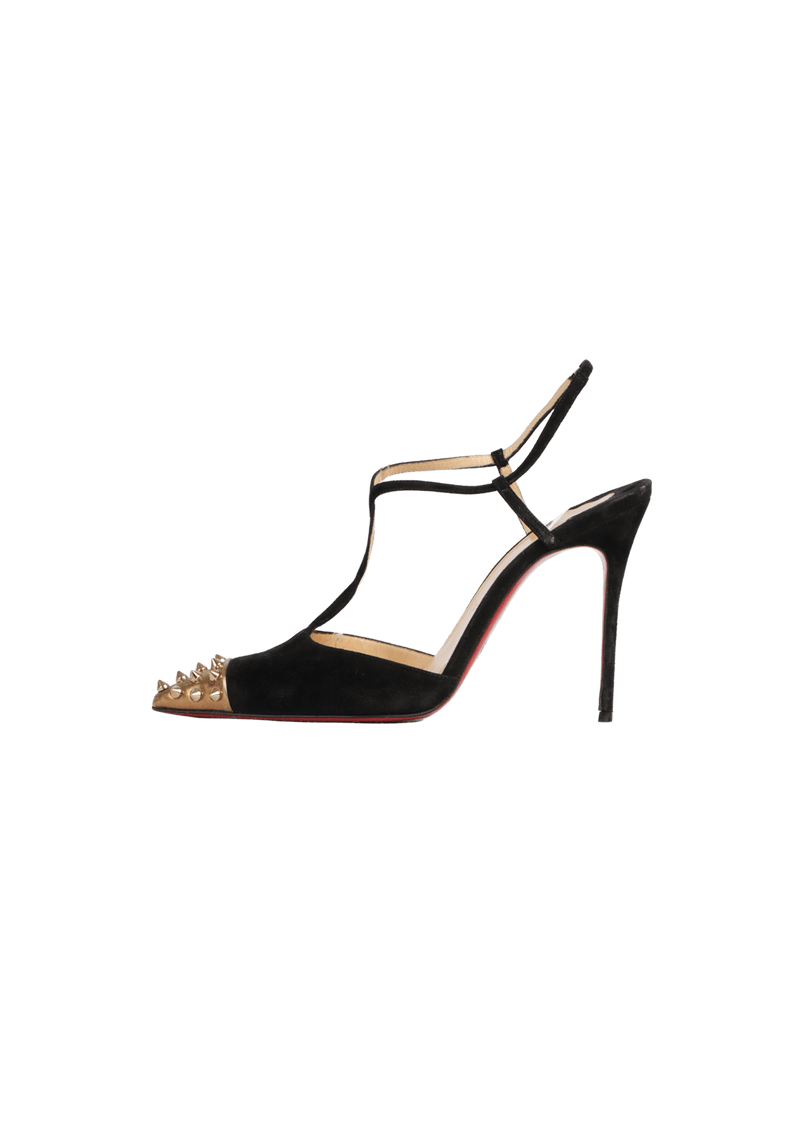 GEOTISTRAP 100 SUEDE PUMPS 37