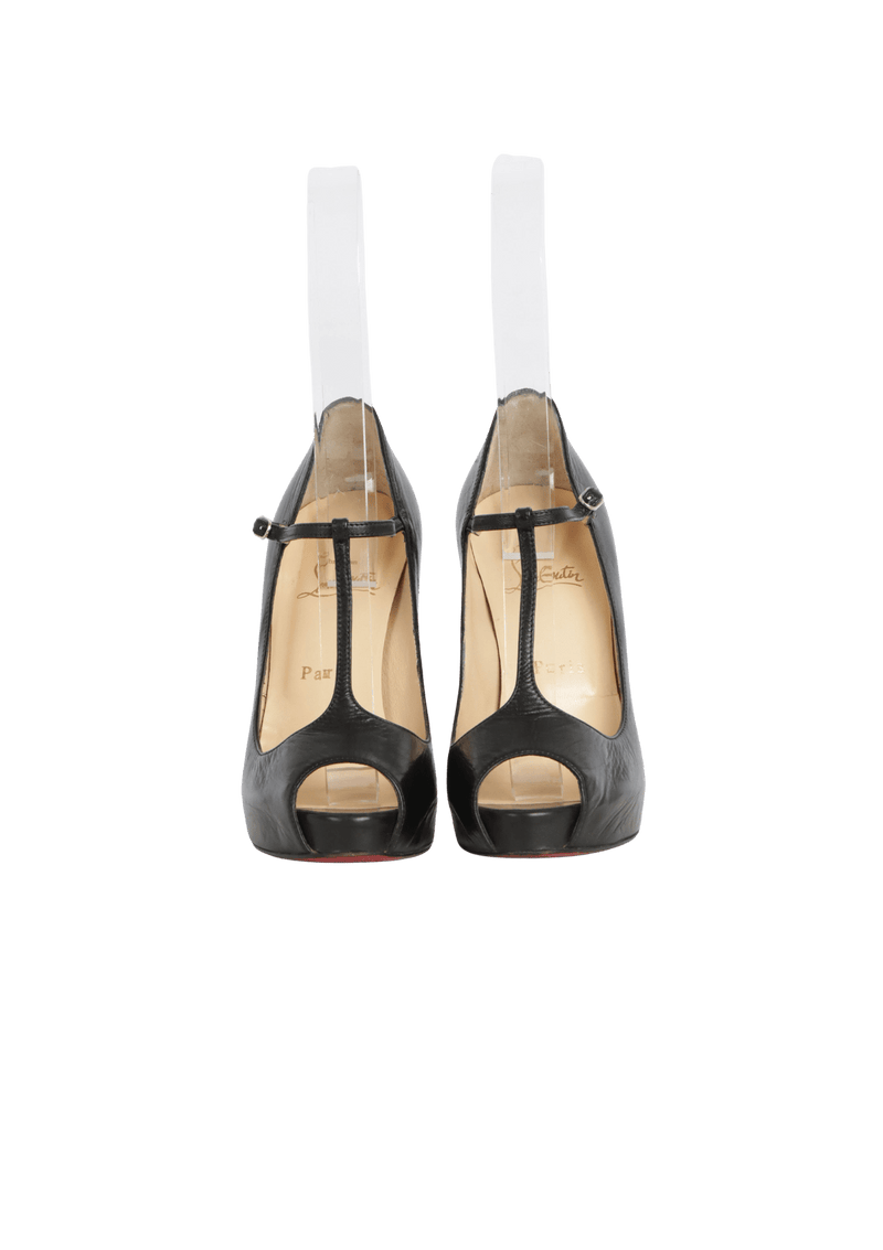 LEATHER BURLINA 120 PUMPS 35.5