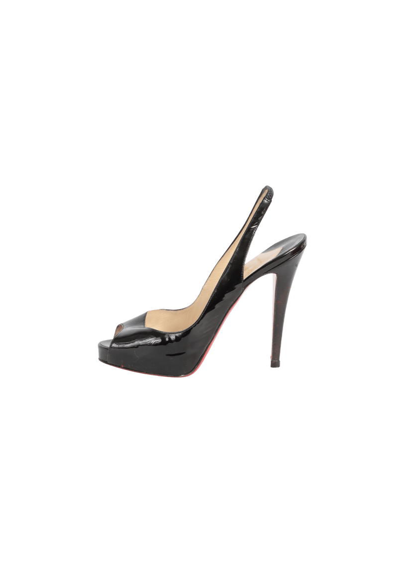 NO PRIVE SLINGBACK PEEP TOE 37