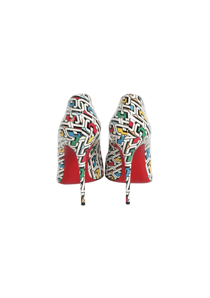 PRINTED HOT CHICK PUMPS 37