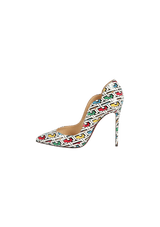 PRINTED HOT CHICK PUMPS 37