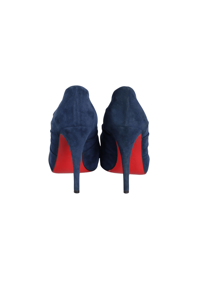 SUEDE PEEP TOE 34