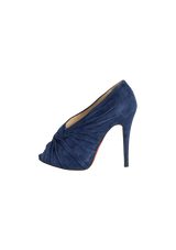 SUEDE PEEP TOE 34