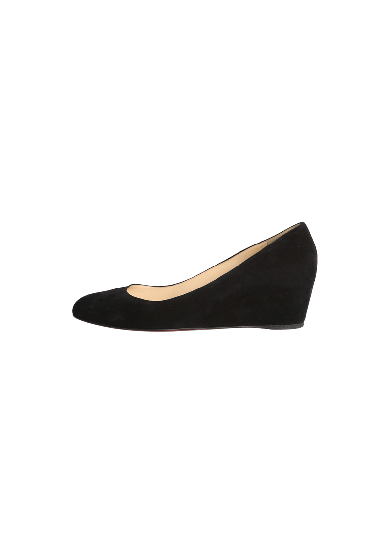 SUEDE PUMPS 39.5