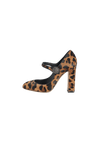 ANIMAL PRINT MARY JANE PUMPS 37