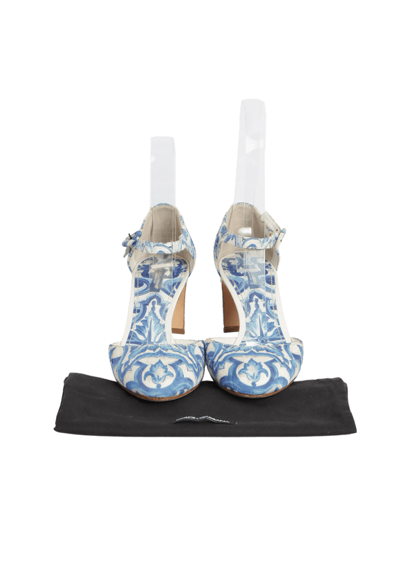 MAJOLICA PUMPS 38