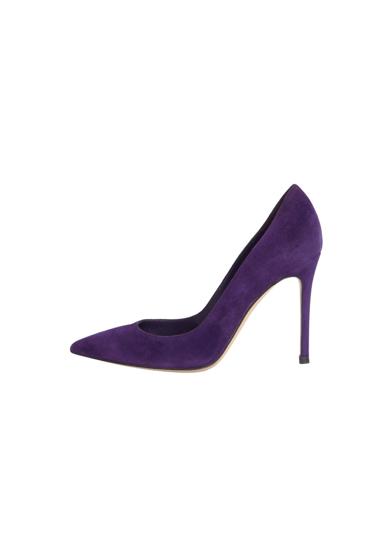 SUEDE PUMPS 34