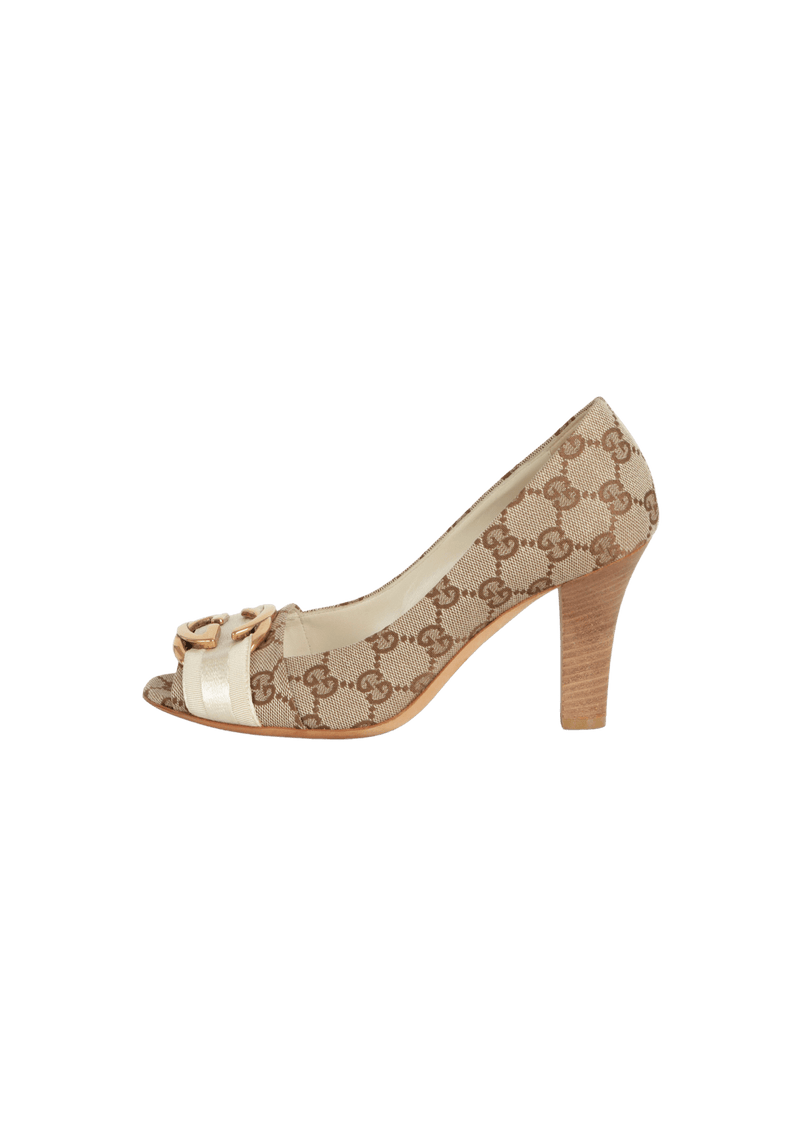 GG CANVAS PUMPS 36