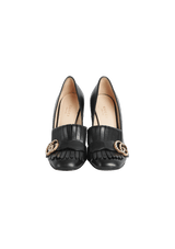 GG MARMONT FRINGE LOAFERS PUMPS 35.5