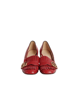 GG MARMONT FRINGE LOAFERS PUMPS 35