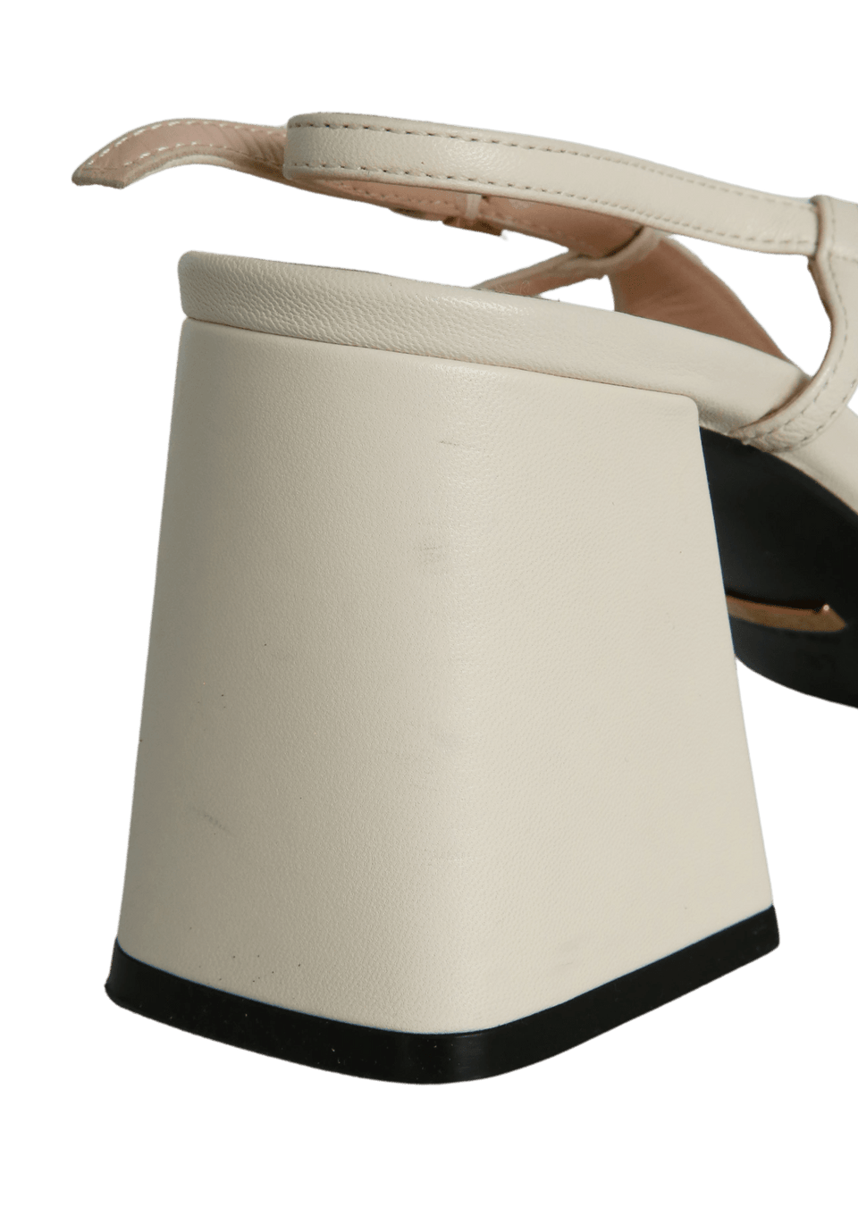 PUMPS GUCCI HORSEBIT MID-HEEL SLINGBACK PUMPS 36 BRANCO