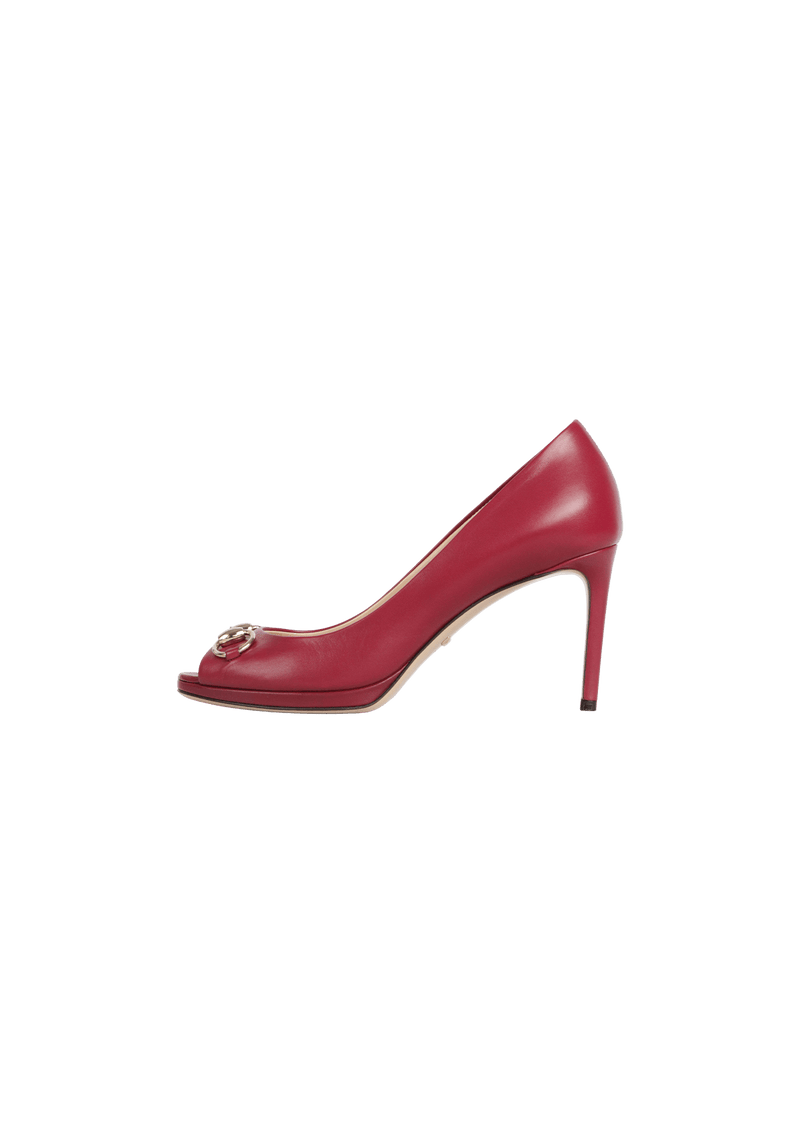 HORSEBIT PEEP TOE 36.5