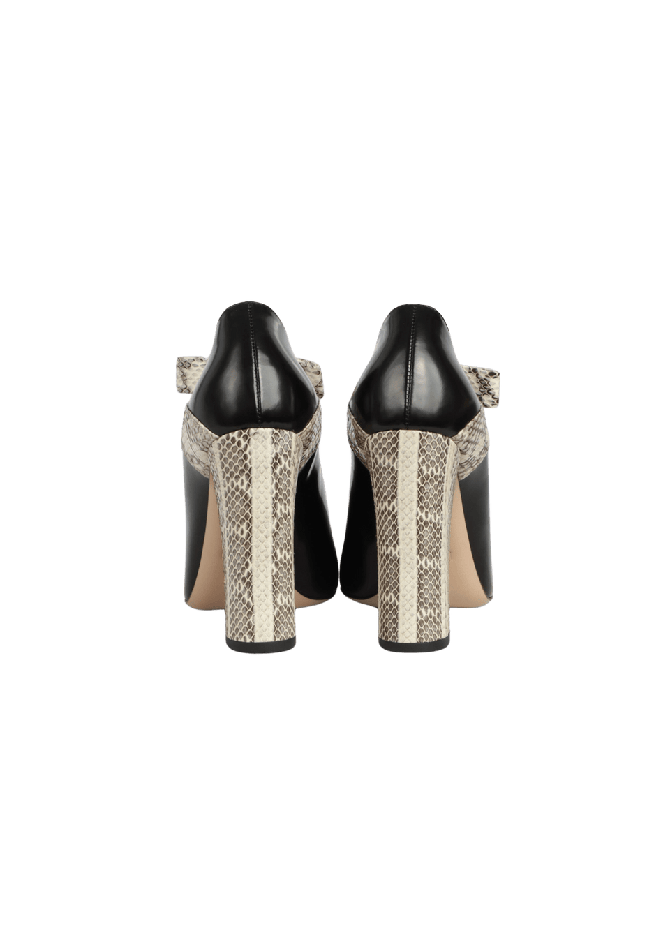 Gucci Python Print Pump PUMPS GUCCI PYTHON PUMPS 37 PRETO ORIGINAL – Gringa