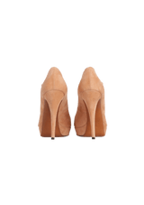 SUEDE PUMPS 36.5